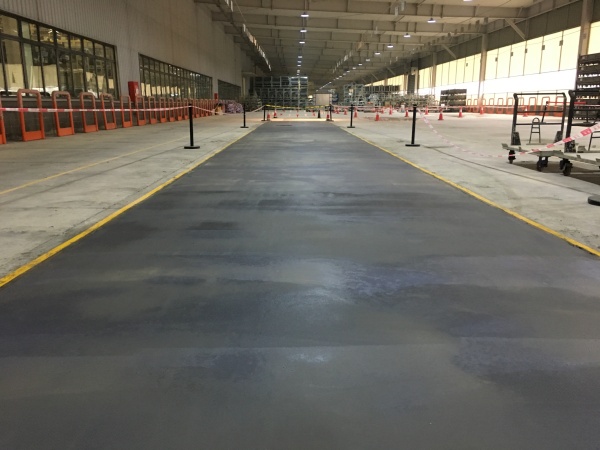 修补砂浆完工效果